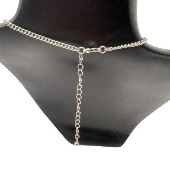 **Lady in Red Teardrop Gemstone Pendant Necklace - Picture 8 of 12